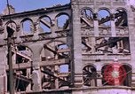 Image of damaged buildings Berlin Germany, 1945, second 37 stock footage video 65675055950