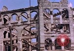 Image of damaged buildings Berlin Germany, 1945, second 38 stock footage video 65675055950