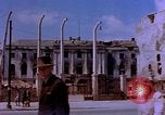 Image of damaged buildings Berlin Germany, 1945, second 62 stock footage video 65675055951