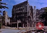 Image of damaged buildings Berlin Germany, 1945, second 6 stock footage video 65675055954