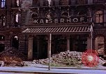 Image of damaged buildings Berlin Germany, 1945, second 39 stock footage video 65675055954
