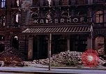 Image of damaged buildings Berlin Germany, 1945, second 40 stock footage video 65675055954