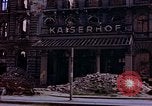 Image of damaged buildings Berlin Germany, 1945, second 42 stock footage video 65675055954