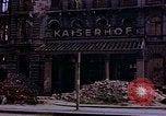 Image of damaged buildings Berlin Germany, 1945, second 44 stock footage video 65675055954