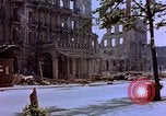 Image of damaged buildings Berlin Germany, 1945, second 46 stock footage video 65675055954