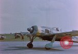 Image of Captured FW-190 aircraft Ansbach Germany, 1945, second 25 stock footage video 65675055958