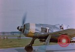Image of Captured FW-190 aircraft Ansbach Germany, 1945, second 28 stock footage video 65675055958