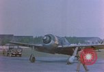 Image of Captured FW-190 aircraft Ansbach Germany, 1945, second 36 stock footage video 65675055958