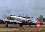 Immagine di P-47 Thunderbolt Francoforte GERMANIA, 1945, secondo 41 filmato di repertorio 65675055969