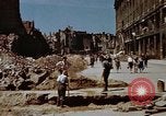 Image of bomb damaged buildings Berlin Germany, 1945, second 10 stock footage video 65675055980