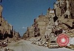 Image of bomb damaged buildings Berlin Germany, 1945, second 33 stock footage video 65675055980