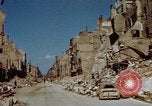 Image of bomb damaged buildings Berlin Germany, 1945, second 37 stock footage video 65675055980
