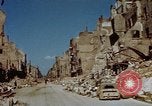 Image of bomb damaged buildings Berlin Germany, 1945, second 40 stock footage video 65675055980