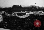 Image of civilians gathered for rally Japan, 1948, second 5 stock footage video 65675055993