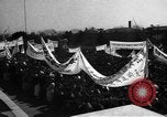 Image of civilians gathered for rally Japan, 1948, second 11 stock footage video 65675055993