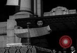 Image of civilians gathered for rally Japan, 1948, second 29 stock footage video 65675055993