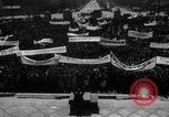 Image of civilians gathered for rally Japan, 1948, second 51 stock footage video 65675055993