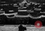 Image of civilians gathered for rally Japan, 1948, second 52 stock footage video 65675055993