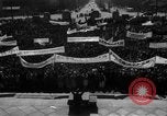 Image of civilians gathered for rally Japan, 1948, second 53 stock footage video 65675055993