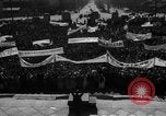 Image of civilians gathered for rally Japan, 1948, second 55 stock footage video 65675055993