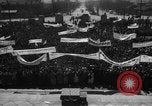 Image of civilians gathered for rally Japan, 1948, second 60 stock footage video 65675055993