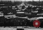 Image of civilians gathered for rally Japan, 1948, second 62 stock footage video 65675055993