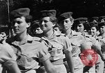 Immagine di Donne soldato Israele, 1956, secondo 21 filmato di repertorio 65675056065