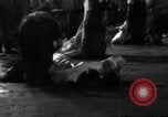 Image of activities at slaughterhouse Germany, 1946, second 16 stock footage video 65675056076