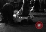 Image of activities at slaughterhouse Germany, 1946, second 17 stock footage video 65675056076