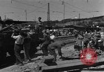 Standbild Railroad Hof Ulm Deutschland, 1945, aus Sekunde 55 historischem Filmmaterial Videoclip 65675056096