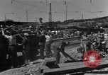 Standbild Railroad Hof Ulm Deutschland, 1945, aus Sekunde 56 historischem Filmmaterial Videoclip 65675056096