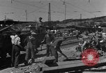 Standbild Railroad Hof Ulm Deutschland, 1945, aus Sekunde 57 historischem Filmmaterial Videoclip 65675056096