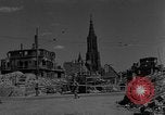 Image des activités de reconstruction Ulm Allemagne, 1945, de la seconde 9 séquences d'archives historiques vidéo 65675056097