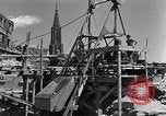Image des activités de reconstruction Ulm Allemagne, 1945, de la seconde 60 séquences d'archives historiques vidéo 65675056097
