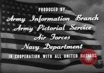 Image of displaced persons camps with World War 2 refugees Europe, 1945, second 43 stock footage video 65675056099