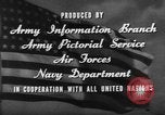 Image of displaced persons camps with World War 2 refugees Europe, 1945, second 48 stock footage video 65675056099