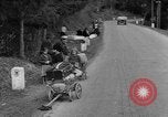 Image of displaced persons camps with World War 2 refugees Europe, 1945, second 60 stock footage video 65675056099
