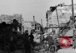Image of German civilians search through rubble of bombed city Worms Germany, 1945, second 17 stock footage video 65675056112