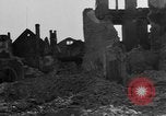 Image of German civilians search through rubble of bombed city Worms Germany, 1945, second 37 stock footage video 65675056112