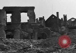 Image of German civilians search through rubble of bombed city Worms Germany, 1945, second 43 stock footage video 65675056112