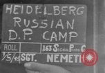 Image Fédération de camp de personnes déplacées Heidelberg Allemagne, 1945, de la seconde 1 séquences d'archives historiques vidéo 65675056138