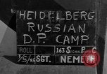 Image Fédération de camp de personnes déplacées Heidelberg Allemagne, 1945, de la seconde 3 séquences d'archives historiques vidéo 65675056139