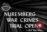 Image of war crime trials Nuremberg Germany, 1945, second 5 stock footage video 65675056154
