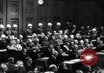Image of war crime trials Nuremberg Germany, 1945, second 42 stock footage video 65675056154