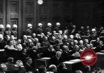 Image of war crime trials Nuremberg Germany, 1945, second 44 stock footage video 65675056154