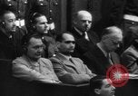 Image of war crime trials Nuremberg Germany, 1945, second 46 stock footage video 65675056154