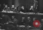 Image of war crime trials Nuremberg Germany, 1945, second 60 stock footage video 65675056154