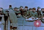 Image of German prisoners in trucks Germany, 1945, second 23 stock footage video 65675056169
