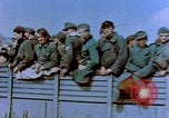 Image of German prisoners in trucks Germany, 1945, second 24 stock footage video 65675056169
