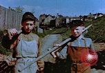 Image of German prisoners in trucks Germany, 1945, second 33 stock footage video 65675056169